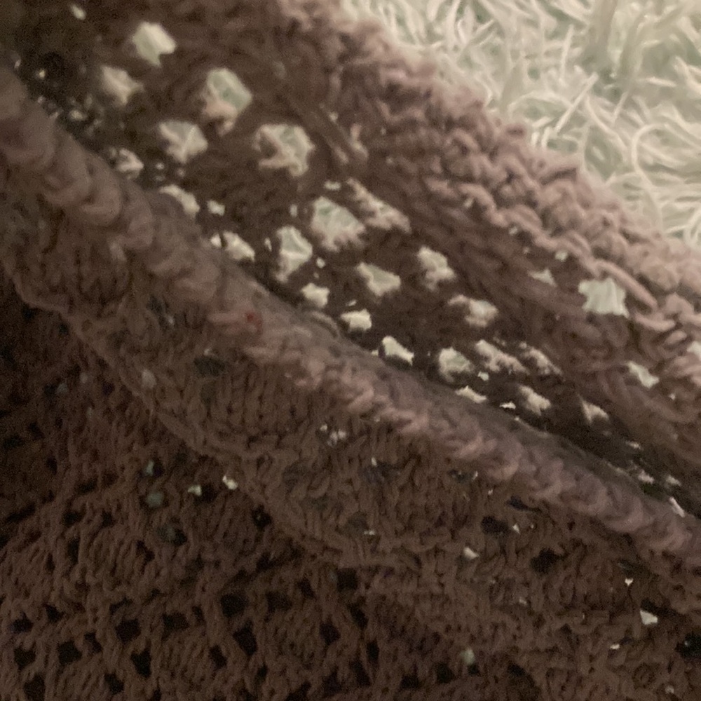 Cute Knit dark turquoise sweater top - Picture 4 of 5
